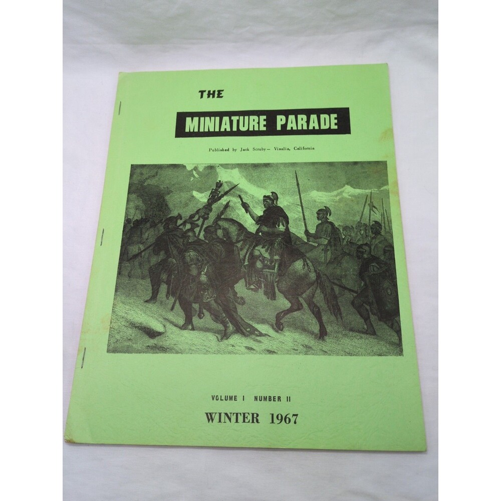 The Miniature Parade Volume 1 Number II Winter 1967